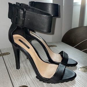 Forever 21 ankle cuff heel